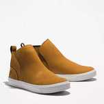 Женские кожанные ботинки без шнурков Timberland размер 40