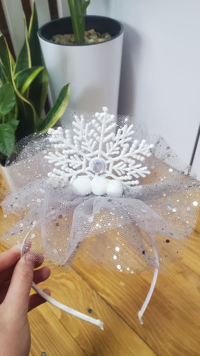 Обруч, сніжинка, обідок дитячий