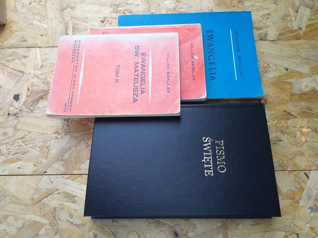 William Barclay Ewangelia Św.MATEUSZA. T.1-3 +BIBLIA UBG Gratis