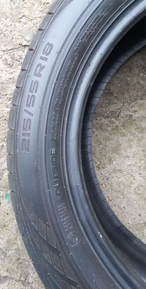 Резина гума шини колеса 215 55 18 Nokian hakka blue 3 suv