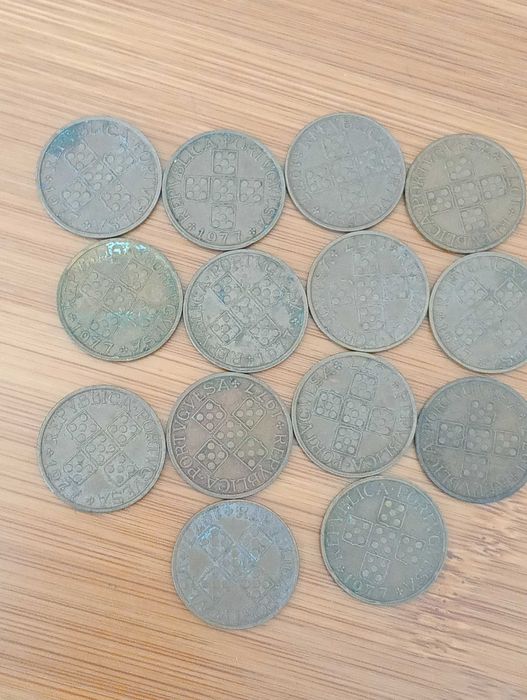 Conjunto de moedas de 50 centavos. Diversas datas (180 moedas)