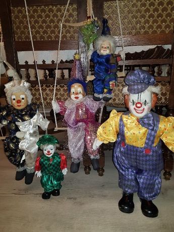 klaun porcelanowy kolekcja