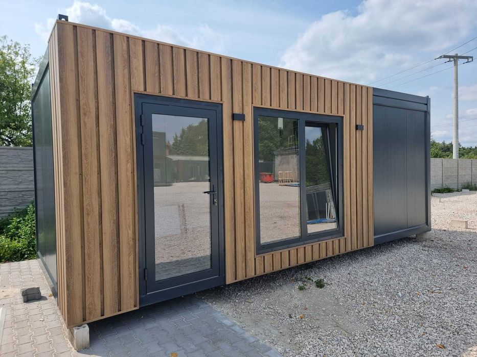 Kontener 6x3 Pawilon usługowy biznesowy handlowy