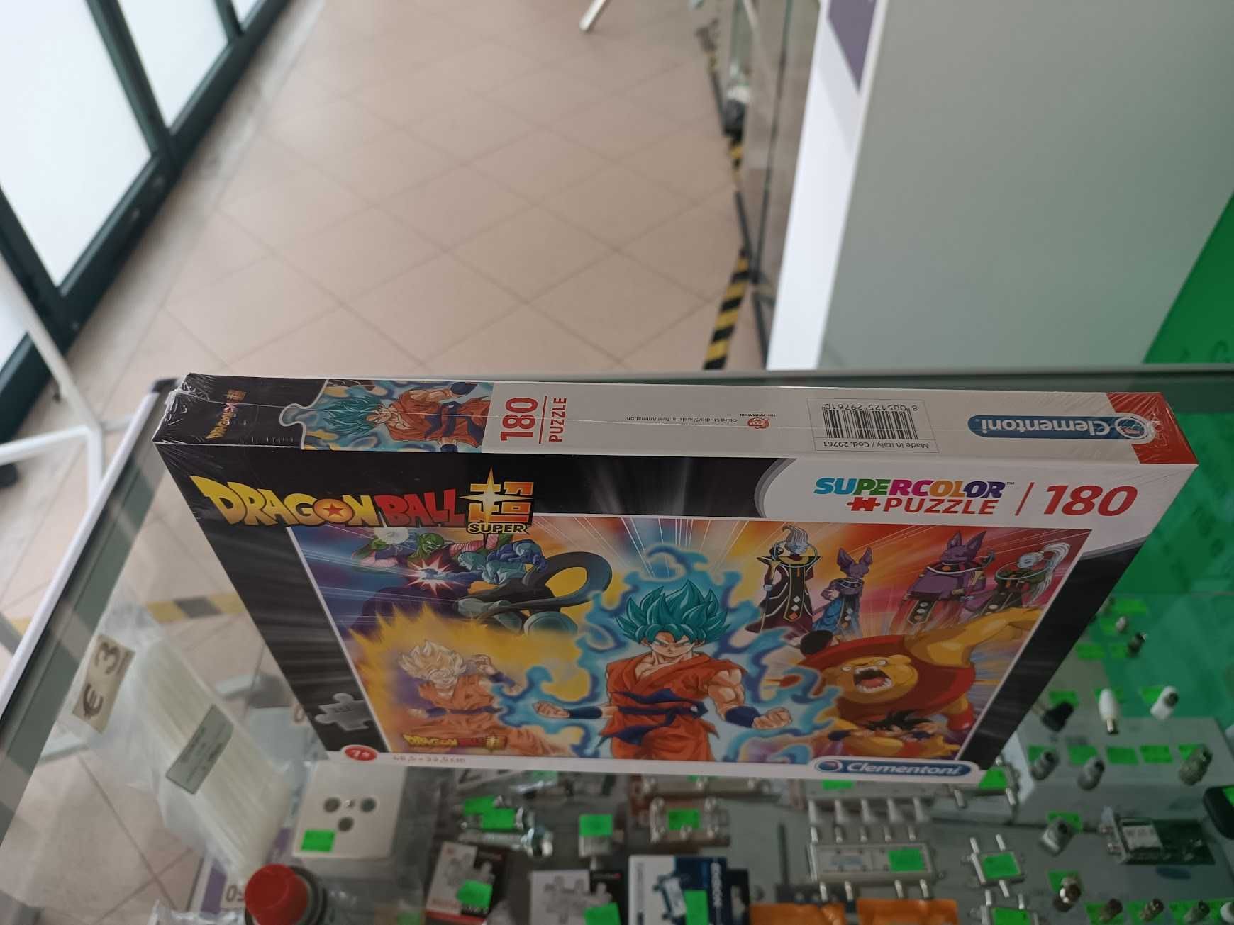 Puzzle Clementoni Dragon Ball Super Supercolor 48,5x33,5cm 180 peças