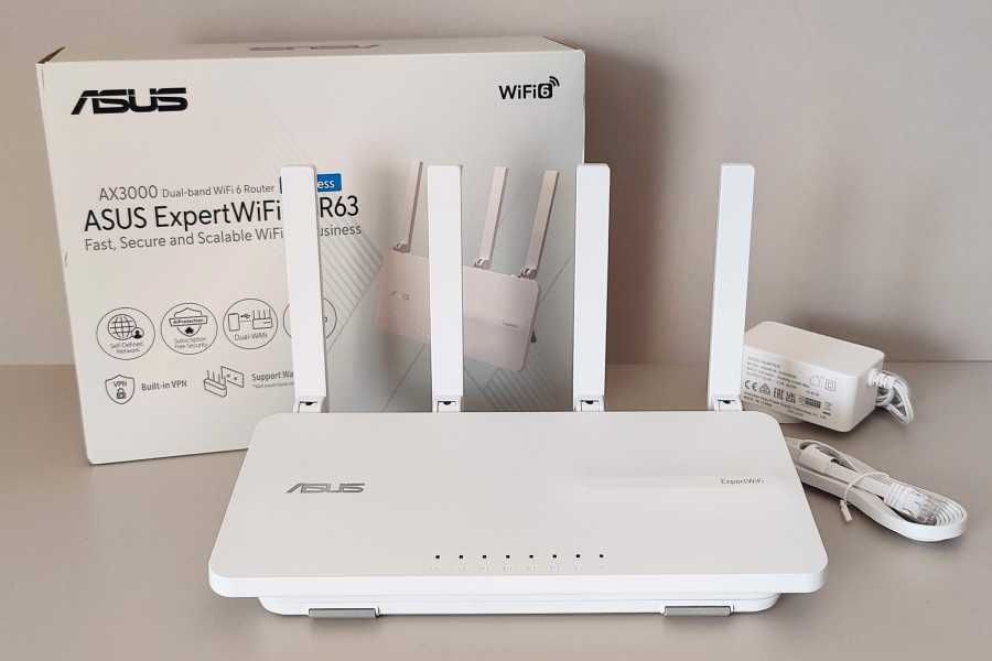 ASUS ExpertWiFi EBR63 AX3000 - маршрутизатор Wi-Fi 6. NEW!