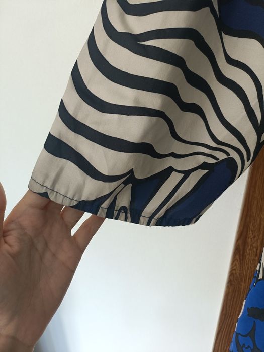 Sukienka maxi niebieska