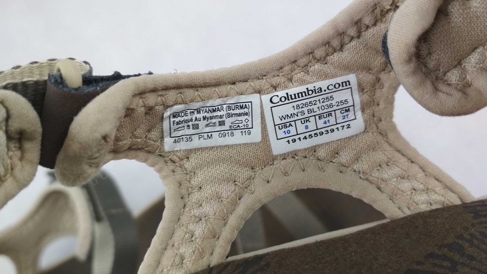 COLUMBIA Kyra Iii Klapki Sandały Sandałki Skórzane Roz. 37