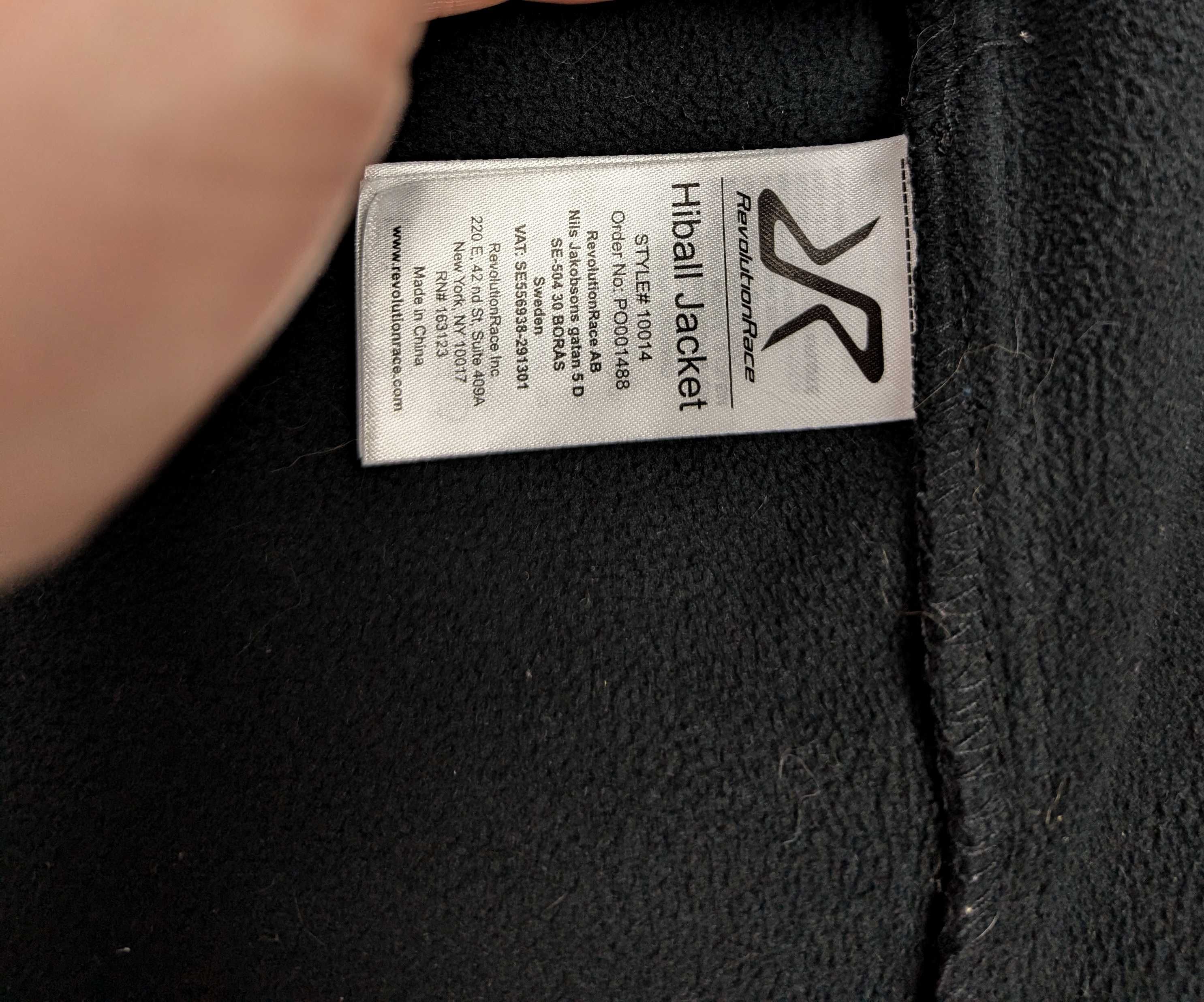 Rab granatowa bluza polar L logo