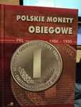 Album na monety obiegowe z lat 1986 do 1990