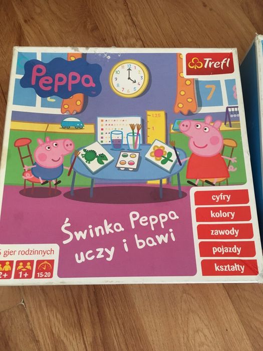 Gra „świnka Peppa uczy i bawi” trefl