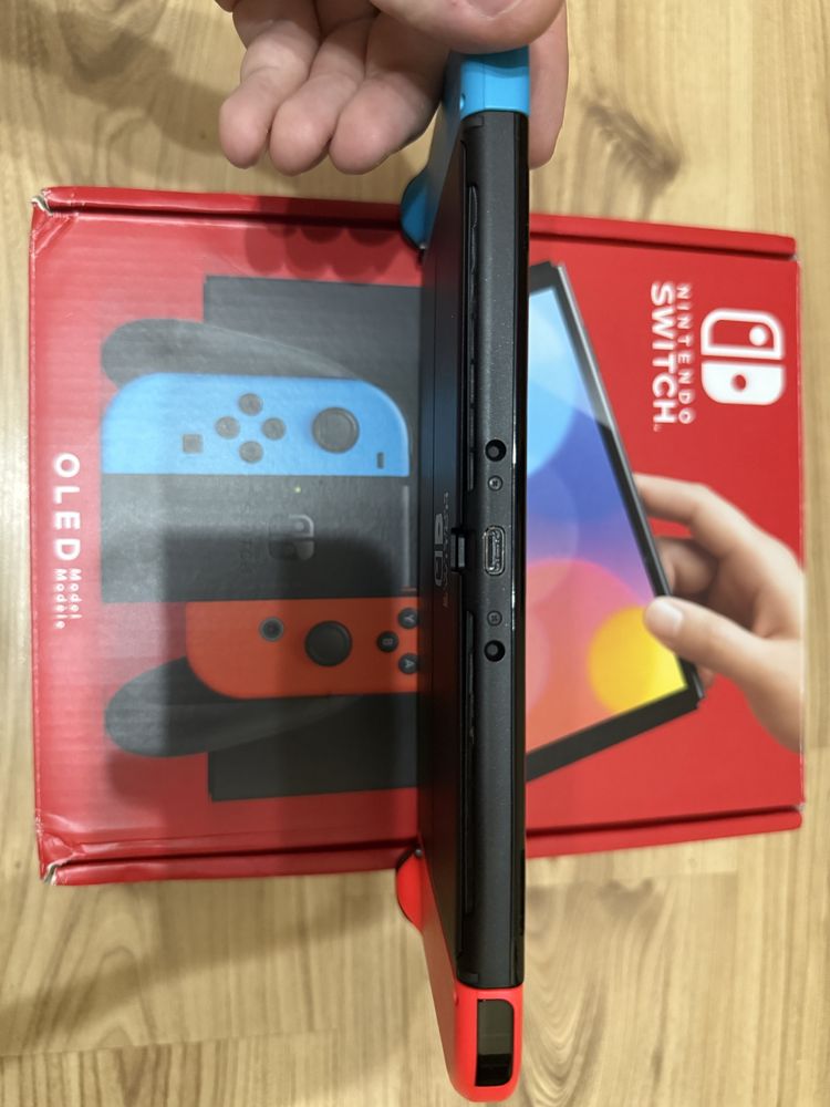 Przerobiona Nintendo Switch Oled 256gb CFW Atmosphere Picofly zestaw