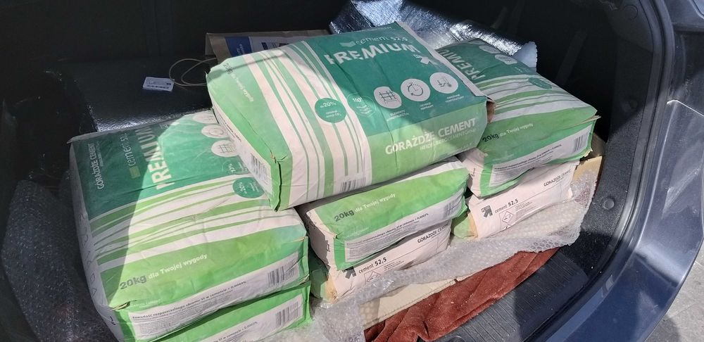 Cement - nie wykorzystany - sprzedam.