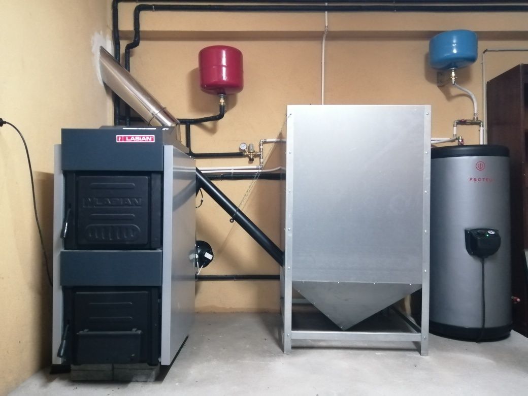 Caldeira de Biomassa 30kw
