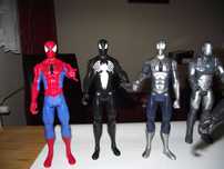 spiderman, iron man marvel figurka 30cm ruchome