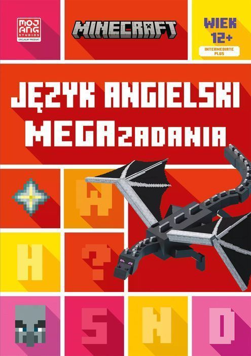 Minecraft. Język angielski. Megazadania 12+. Harperkids