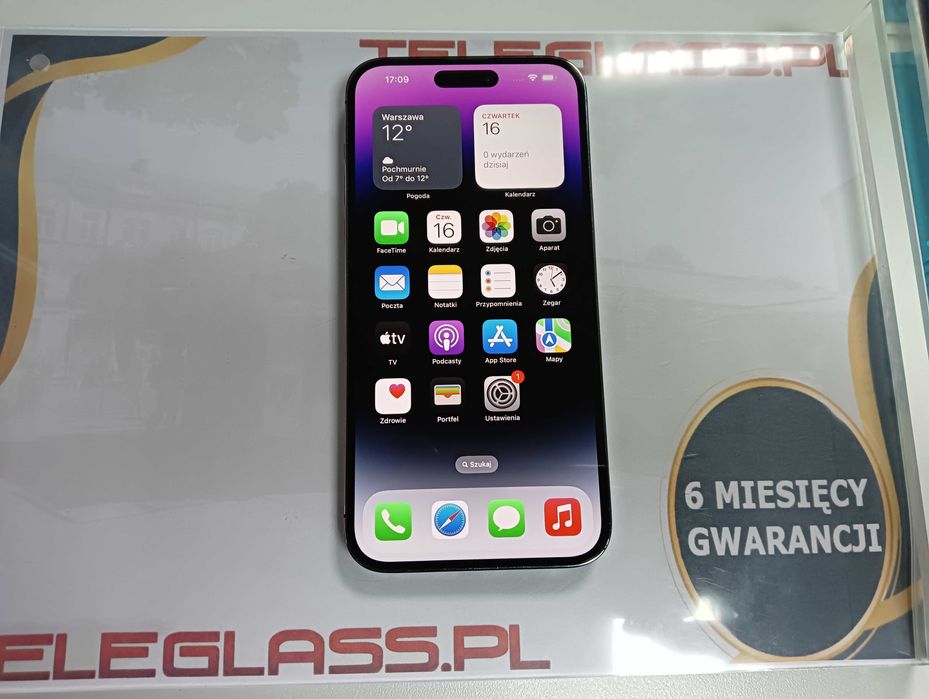 Apple Iphone 14 Pro Max 256GB Deep Purple Stan BARDZO DOBRY