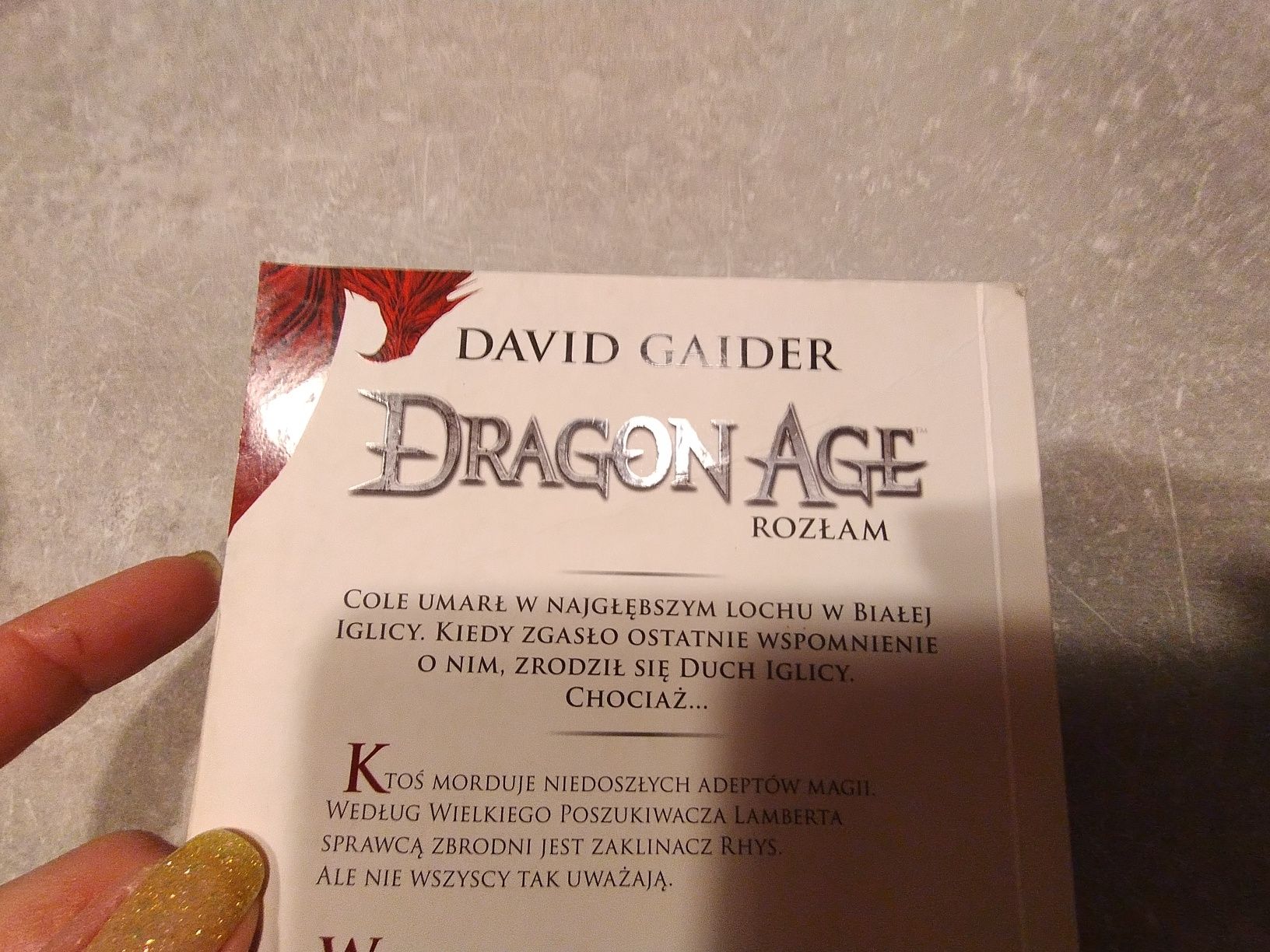 Dragon Age Rozłam Powołanie David Gaider