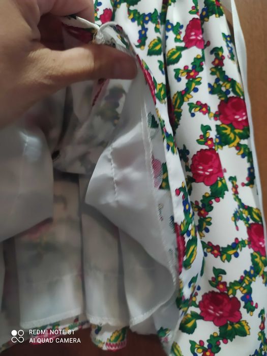 Piękna sukienka z podszewką góralski folk r. 98, Boże Ciało
