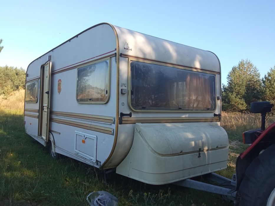 Przyczepa Weippert na działkę, dł 6,7m, transport