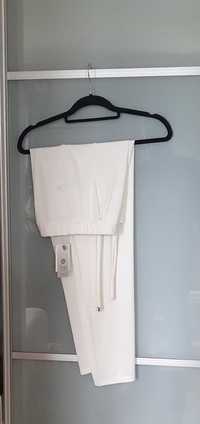 damskie  białe spodnie