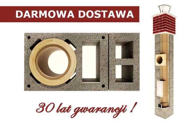 Komin systemowy 6m KW3 system kominowy ceramiczny 30 lat GWARANCJI!