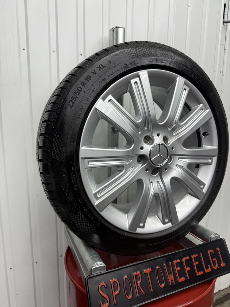 Alufelgi KOMPLET 19 cali 5x112 Mercedes W166 W167 ML GLE GLC Zimowe