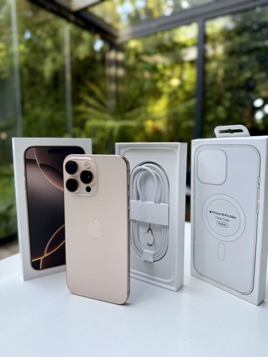 iPhone 16 PRO Max 512 GB na gwarancji + dodatki