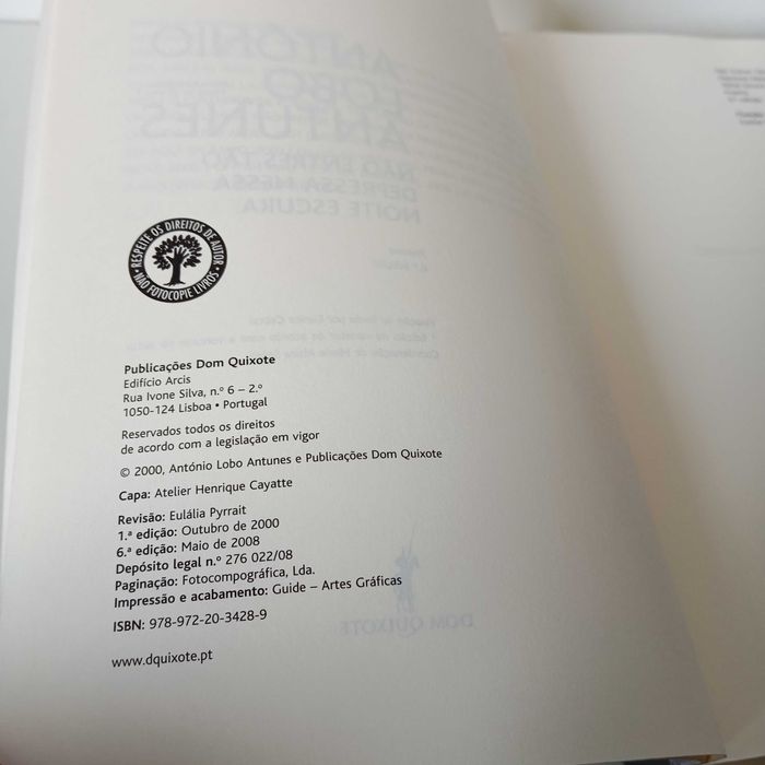 Não Entres Tão Depressa Nessa Noite Escura - António Lobo Antunes