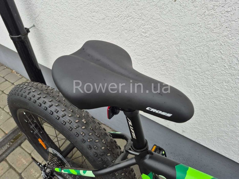 Фетбайк велосипед Fatbike Cross Crossover Rigit 26x4 2025 рама 19" gre
