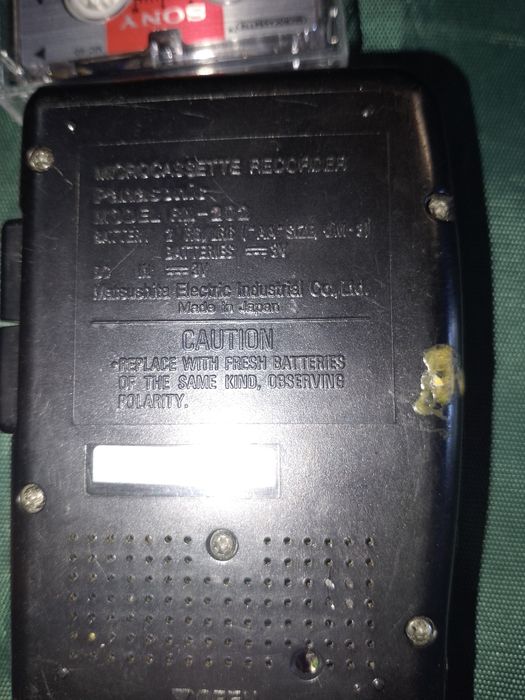 Диктофон Panasonic+кассета