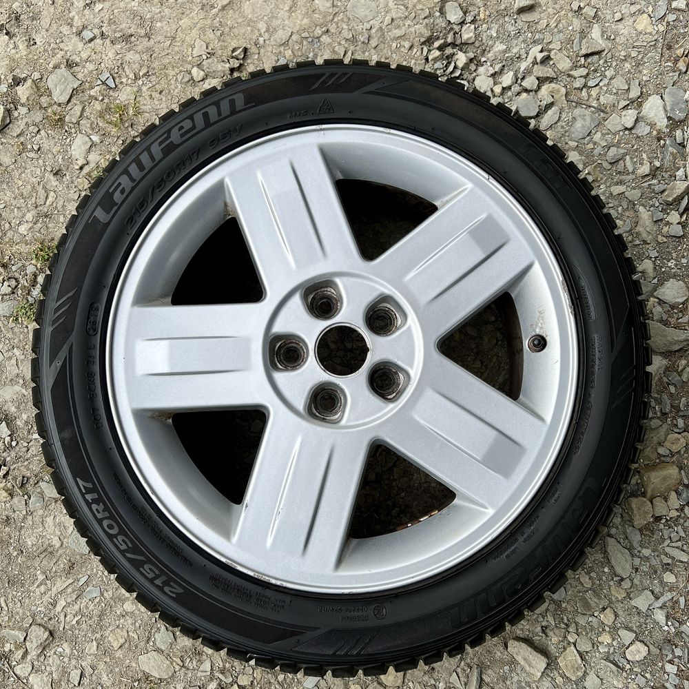 Felgi 17” 5x108 Renault plus opony zimowe 215/50/17