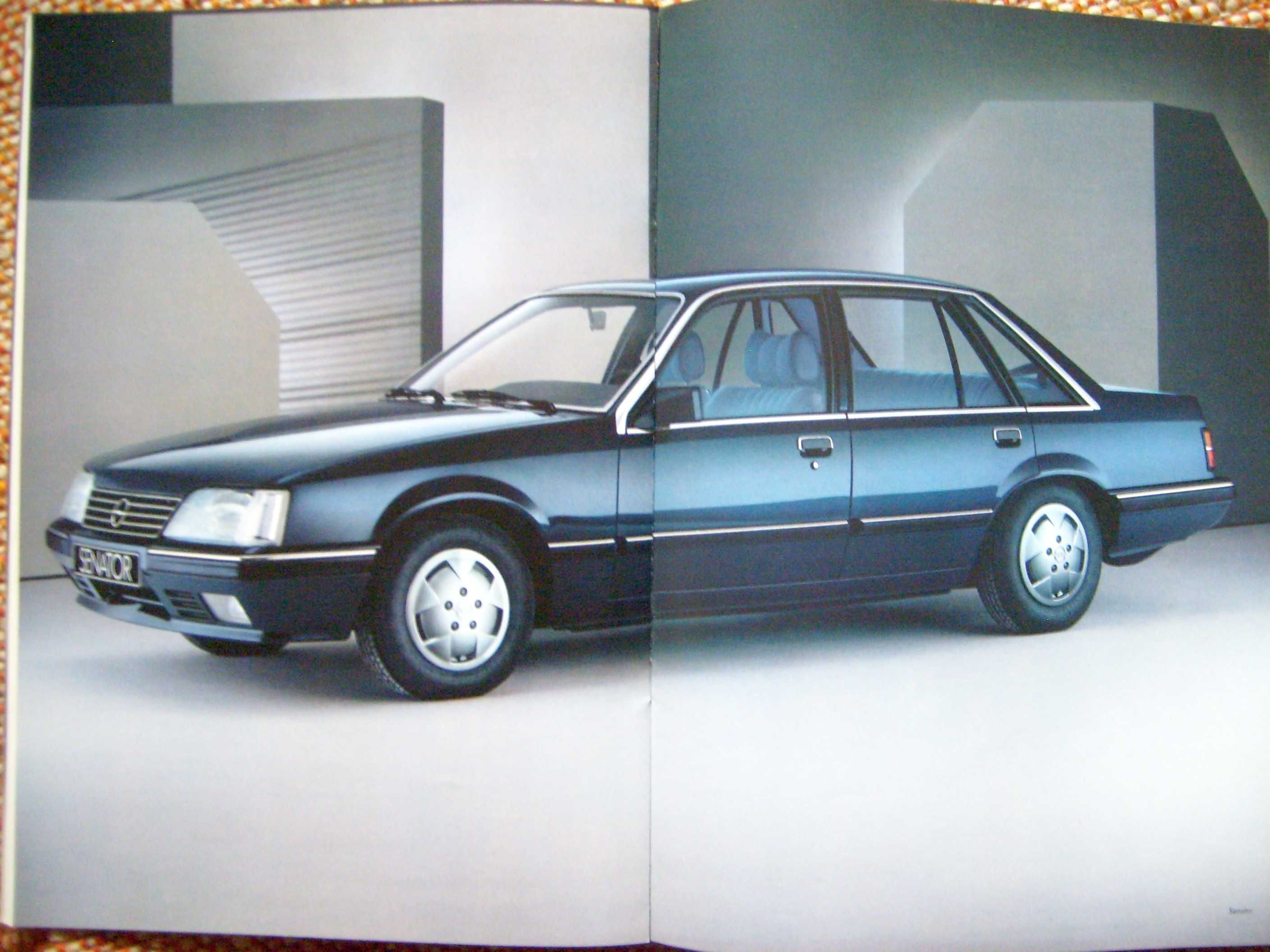 OPEL Senator A2 2.2i / 2.5i / 3.0i / 2.3 TD - 1984 * prospekt 36 str.