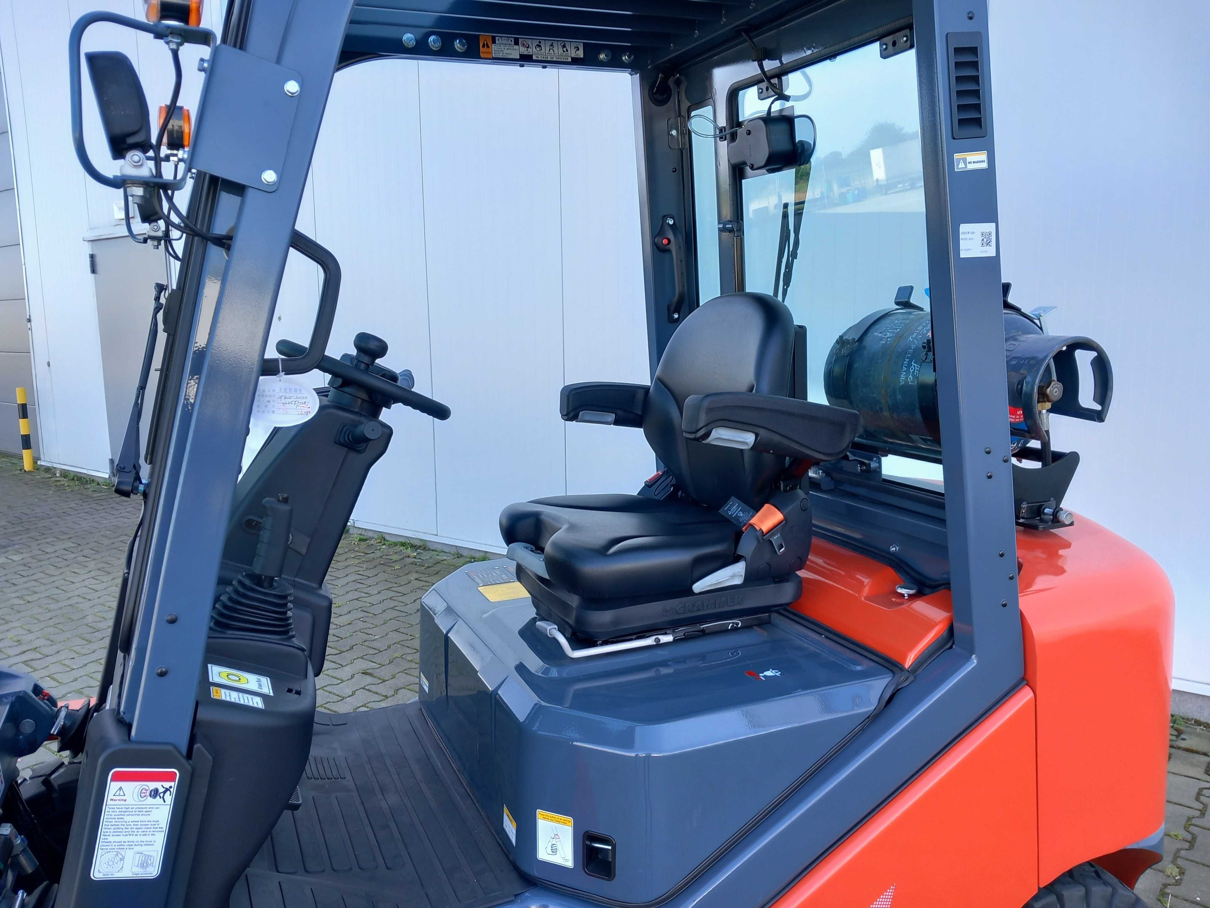 Wózek Widłowy Heli LPG 2,5t Maszt 4,7m Triplex Silnik Kubota *2024-05*