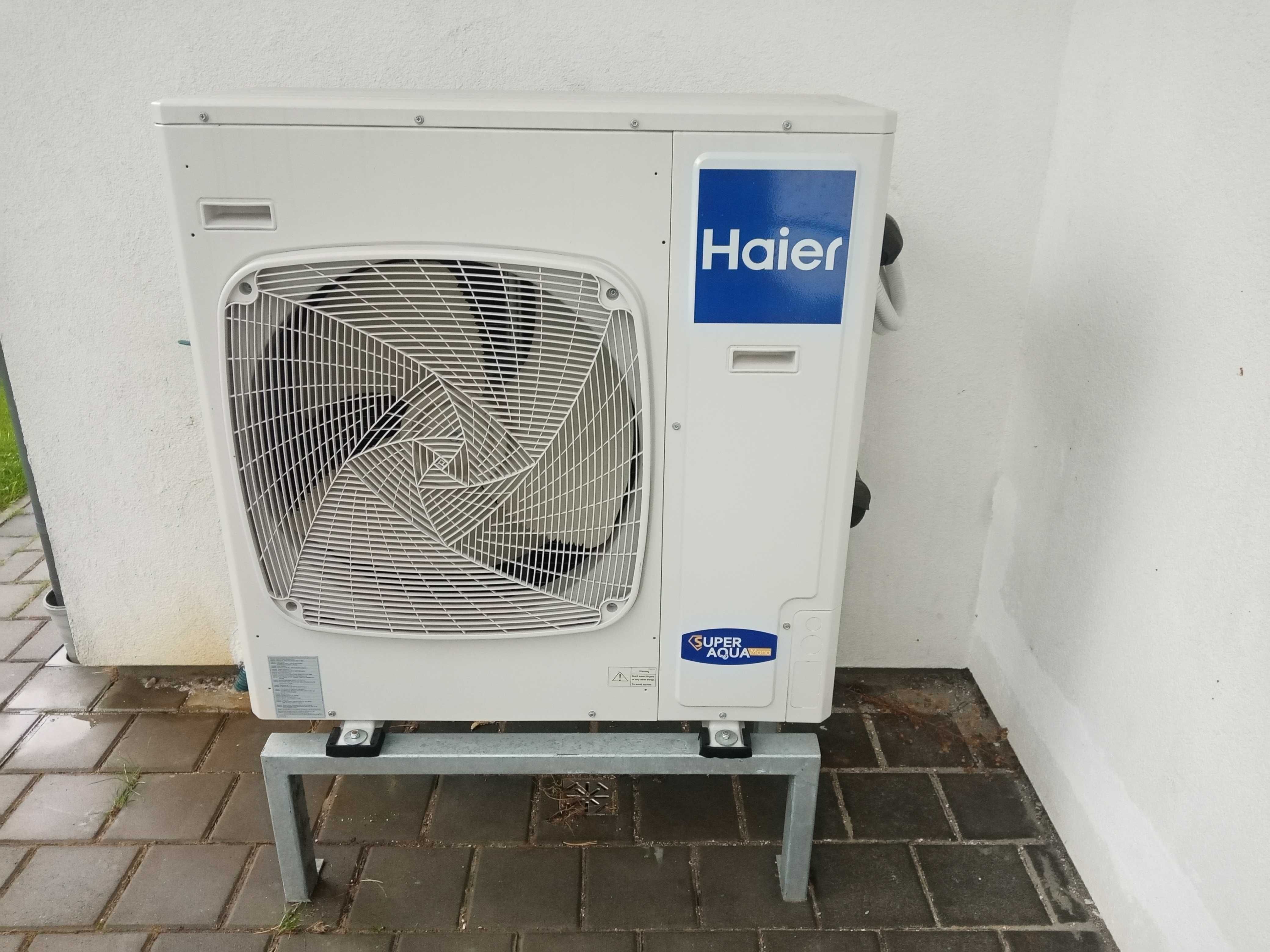 Pompa ciepła Haier 8 kW, bufor 50l