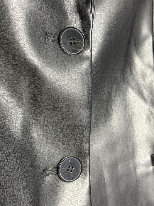 Пиджак кожаный Zara