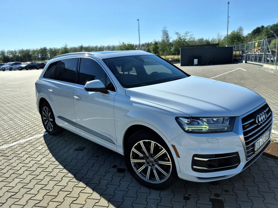 Piękne Audi Q7 z 2018r 2.0 tfsi , radary, kam 360,100% bezwypadkowa