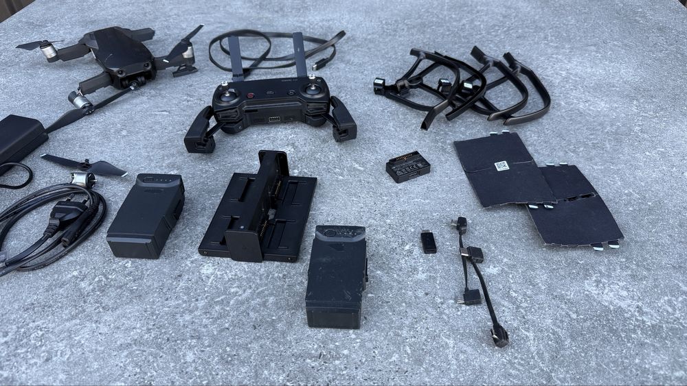 DJI Mavic Air - po upadku, uszkodzony, na części