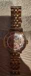 Zegarek Fossil damski rose gold automat