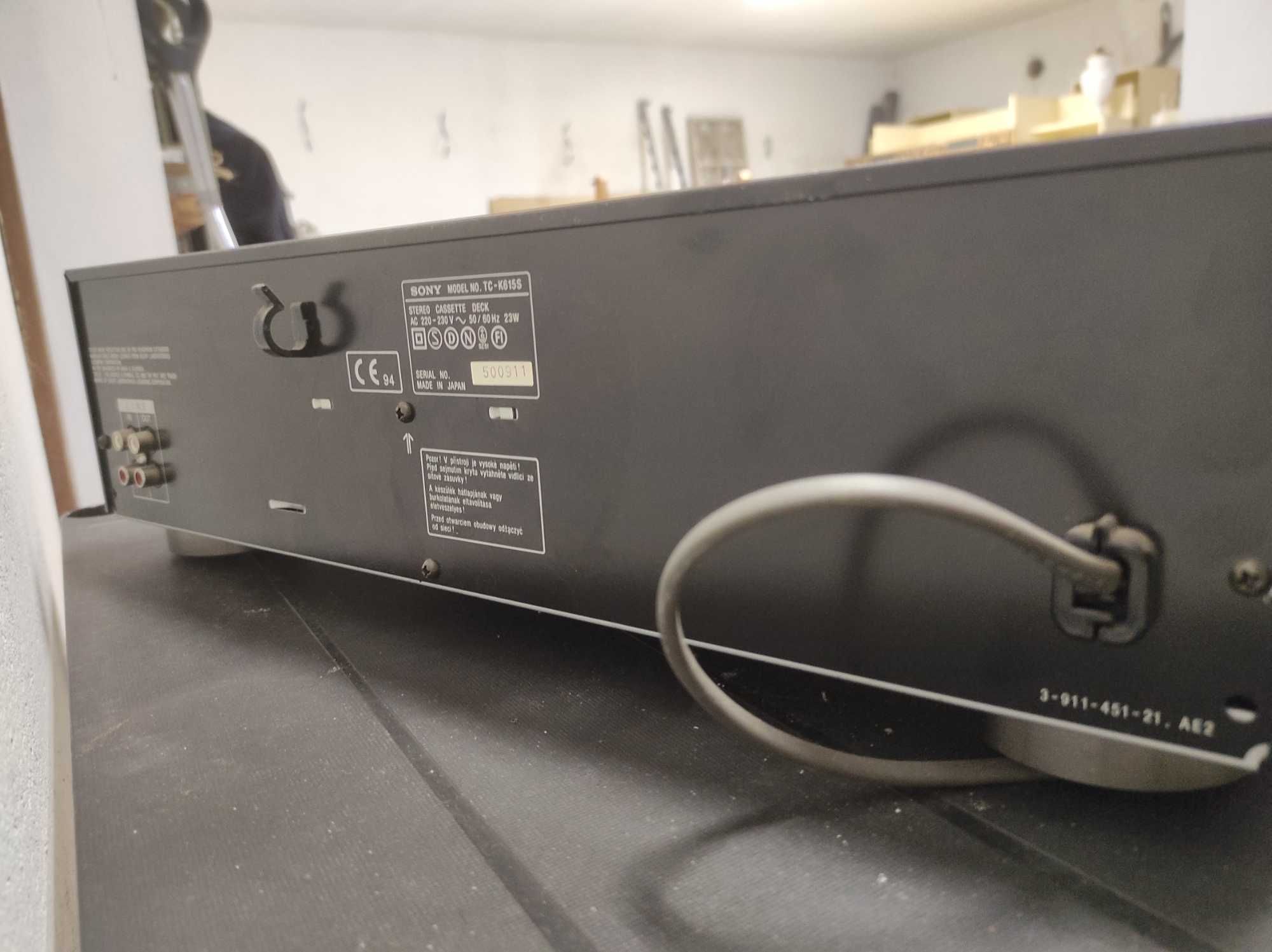 Sony TC-K615S 3head stereo cassette deck