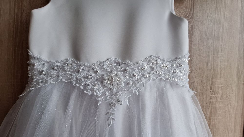 Sukienka komunijna wzrost 140-146 MK Maryla model Laura 140