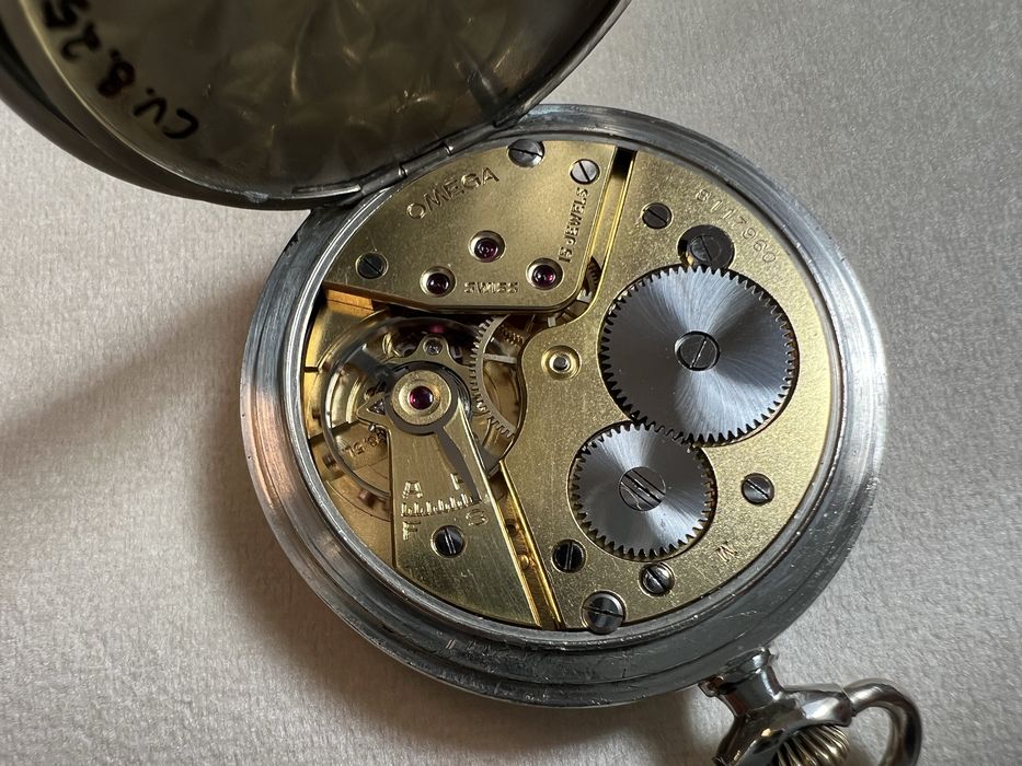 Relógio Omega de bolso 1935