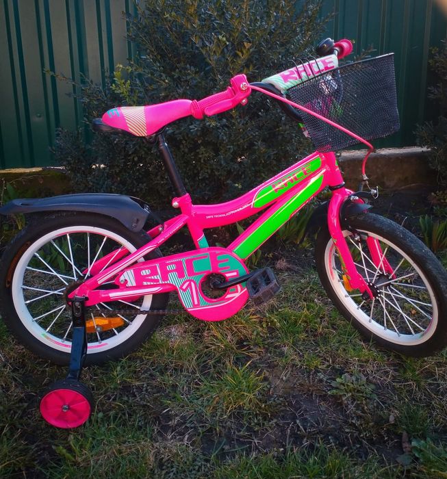 Велосипед детский для девочки на 5-6 лет