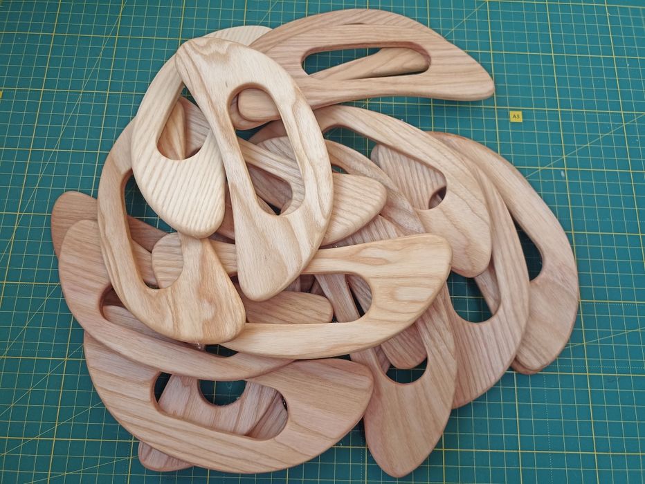 Масажер, шкребок Гуаша дерев'яний