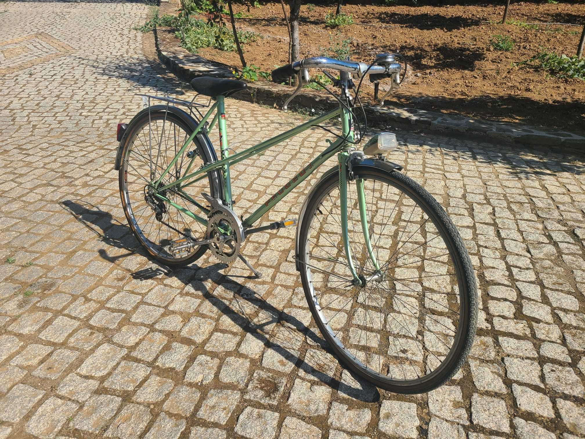 Bicicleta Antiga Peugeot - Laranja