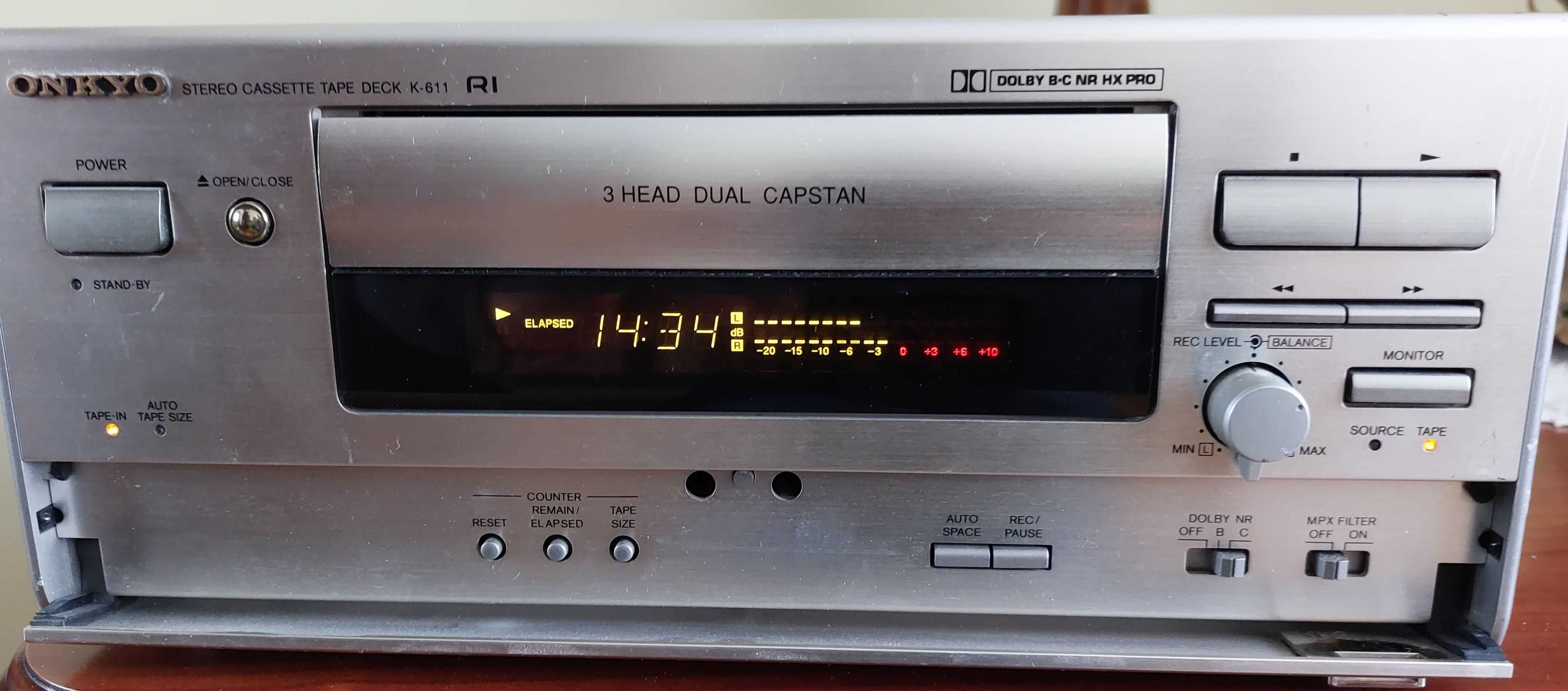 Magnetofon kasetowy ONKYO K 611