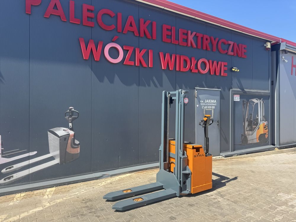 Paleciak elektryczny Still 1250 kg 280 cm wózek sztaplarka widłowy