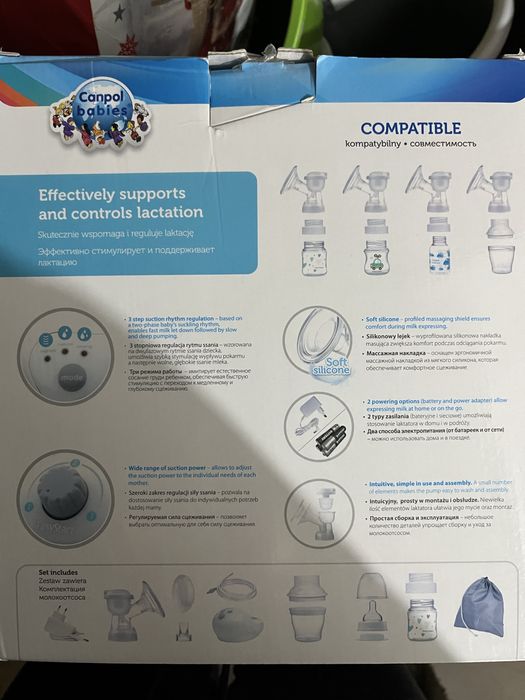 Laktator elektryczny z akcesoria, Easy Start, Canpol babies