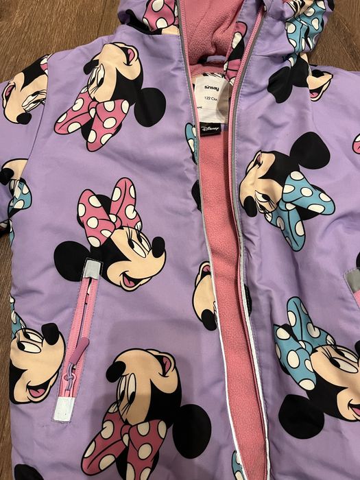 Zimowa kurtka dla dziewczynki r. 122