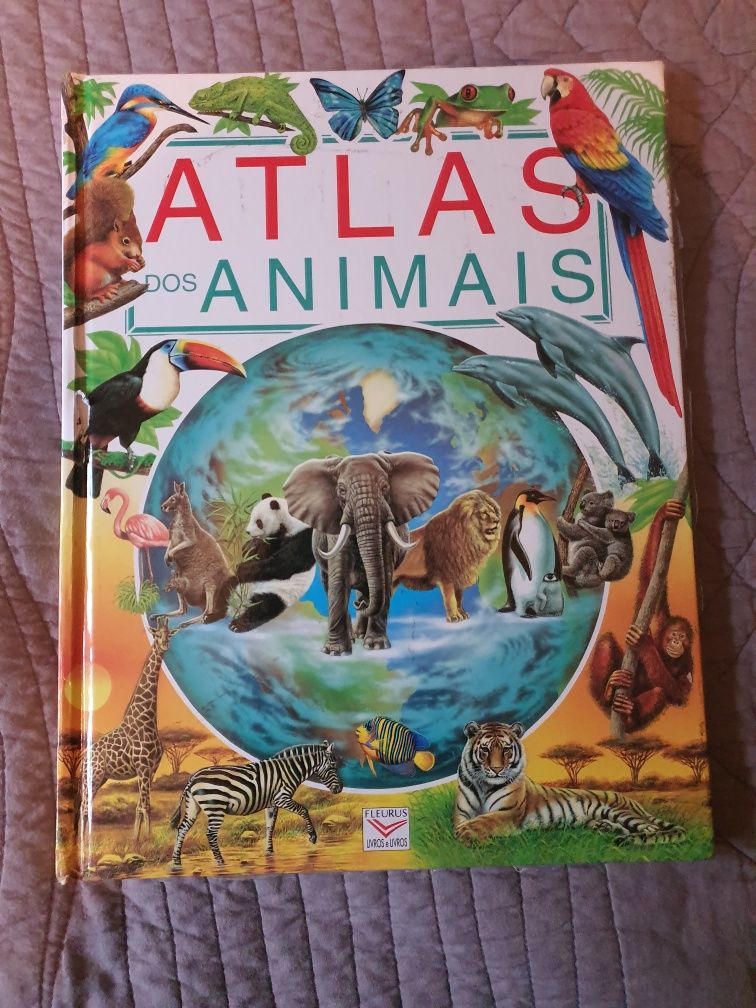 Livro Atlas dos Animais