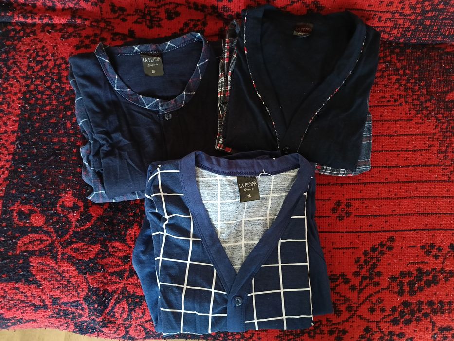 Piżamy męskie bawełniane